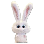 عروسک خرگوش اسنوبال ۱۲ اینچ (Snowball Rabbit Boss) پلاشی نرم