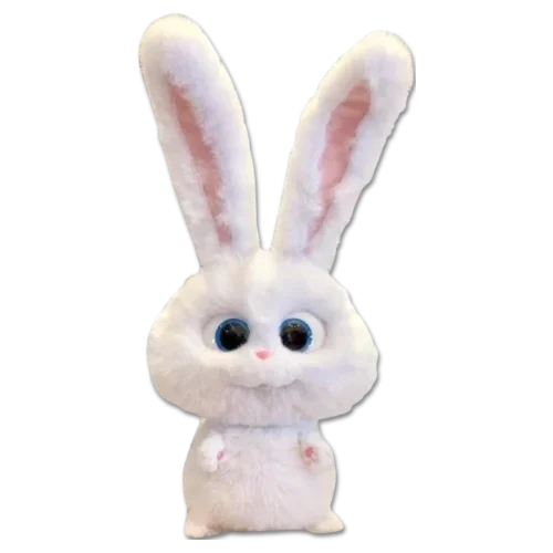 عروسک خرگوش اسنوبال ۱۲ اینچ (Snowball Rabbit Boss) پلاشی نرم