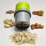 خردکن خشکبار دستی JustLatest (۳در۱) — تیغه استیل ضدزنگ و ایمن