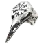 انگشتر کلاغ وایکینگی (Crow Skull Ring) | مدل مسی قابل تنظیم