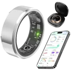Smart Ring Health Tracker | حلقه هوشمند ردیاب سلامت با OLED و IP68