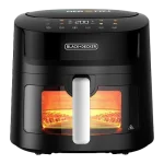 سرخ کن بدون روغن Black+Decker 8 کاره 7.2 لیتری پنجره دار (AF7210-B5)