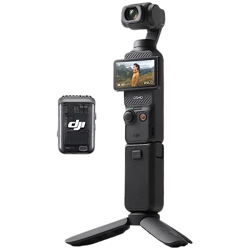 دوربین جیبی DJI Osmo Pocket 3 Creator Combo با سنسور ۱ اینچی و لرزشگیر ۳ محوره