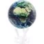 گوی چرخان زمین MOVA مدل Earth with Clouds سایز ۴٫۵ اینچ با پایه شفاف