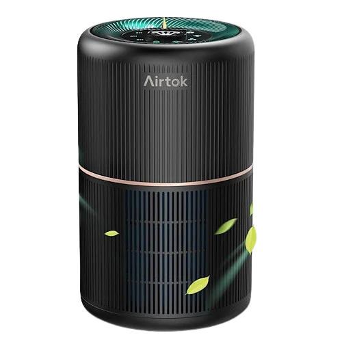 تصفیه‌ هوای رومیزی AIRTOK با فیلتر HEPA و خوشبوکننده (اتاق خواب)