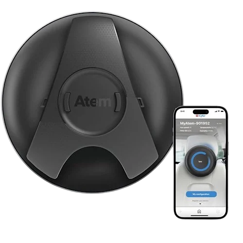 تصفیه هوای ماشین IQAir Atem Car پرتابل HyperHEPA