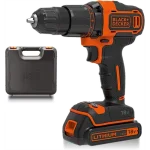 دریل چکشی شارژی بلک‌اند‌دکر 18V مدل BCD700S1K