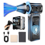ایر داستر شارژی YUHUO Mini Jet Blower پنج‌سرعته (جایگزین اسپری هوای فشرده)