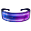 عینک LED بلوتوثی قابل شخصیسازی؛ نمایش متن، انیمیشن و اکولایزر موسیقی