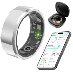 Smart Ring Health Tracker | حلقه هوشمند ردیاب سلامت با OLED و IP68