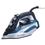 اتو بخار سرامیکی Black+Decker 2400 وات با مخزن ۳۸۰ میلی‌لیتر